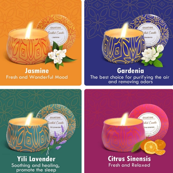 Soy wax candles. - Picture 4 of 10